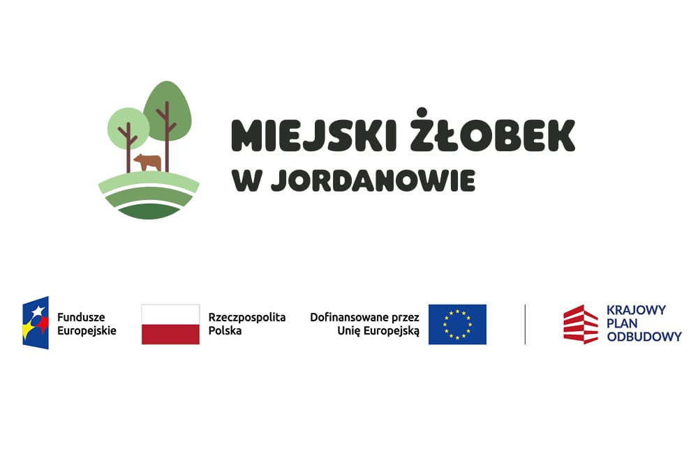miejski żłobek w jordanowie logo